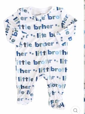 Caden Lane 'Little Brother' Footie Pajamas